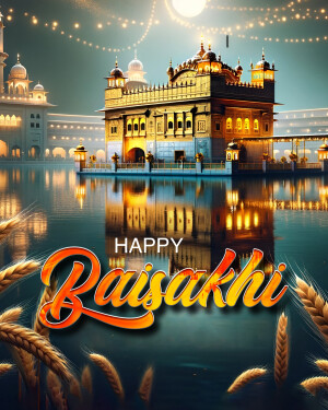 Golden Temple illuminated for Baisakhi festival