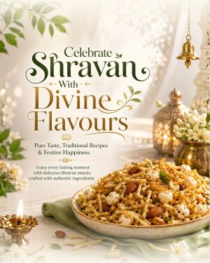 Celebrate Shravan With Divine Flavours Design For Twitter