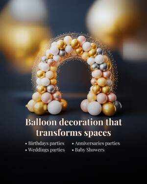 A person standing in front of a colorful background