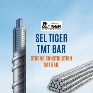 SEL TIGER TMT Bar for strong building construction
