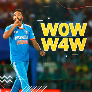 Jasprit Bumrah celebrating a wicket in an India cricket match