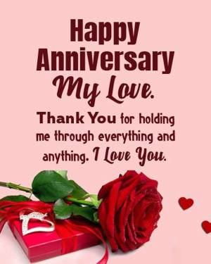 Happy Anniversary My Love Creative Design For X