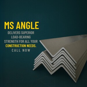 Stack of MS angles for construction