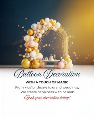 A person standing in front of a colorful background.