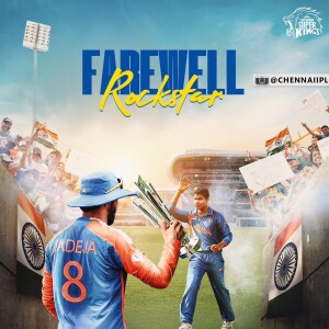 Ravindra Jadeja farewell image for Chennai Super Kings