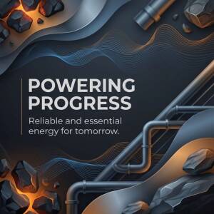 Powering Progress Energy Concept Artwork For LinkedIn