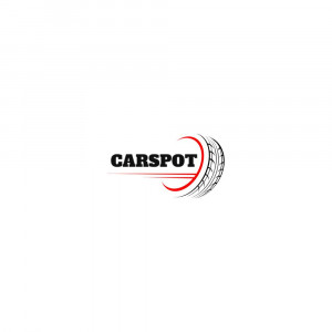 Carspot logo with tire design