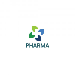 Pharma Logo Design Template For Telegram
