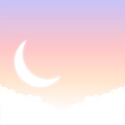 Dreamy Pastel Crescent Moon Sunset Image For Pinterest