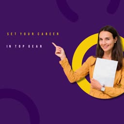 Set Your Career In Top Gear Graphic For Facebook