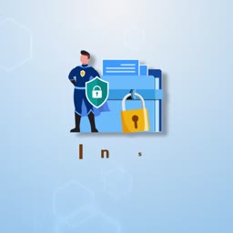 Data Protection Superhero Concept Branding Post For Telegram