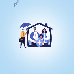 Family Insurance Protection Concept Social Media Post For Facebook