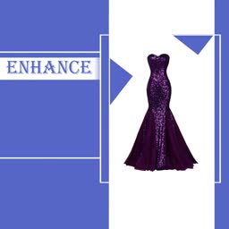 Enhance Your Look With A Purple Sequin Mermaid Dress Marketing Image For X