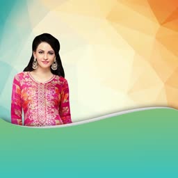 Elegant Pink Ethnic Kurti For Women Creative Design For Twitter