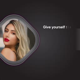 Give Yourself The Best Hair Care Promotional Banner For X