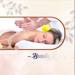 Relaxing Spa Massage Therapy Post For Telegram