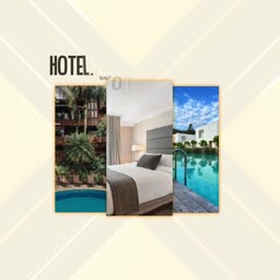 Luxury Hotel Experience Showcase Graphic For Instagram