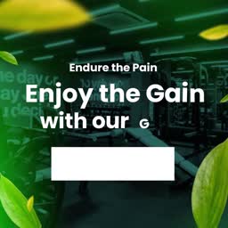 Motivational Gym Quote Poster Banner For Threads