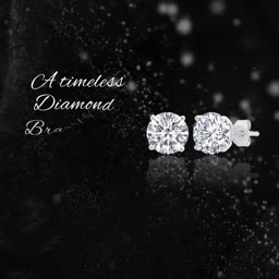 Timeless Diamond Stud Earrings Banner For Threads
