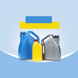 Automotive Lubricant Containers Business Poster For Threads