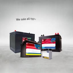 Automotive Battery Sales Banner For X