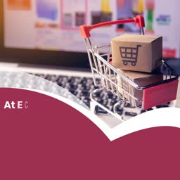 E-commerce Shopping Cart Concept Post For Twitter