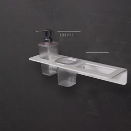 Modern Wall-Mounted Bathroom Accessory Set Design For Telegram