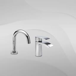 Modern Chrome Bathroom Faucet Set Flyer For Facebook