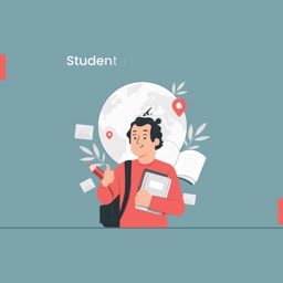Student Education Illustration Flyer For Threads