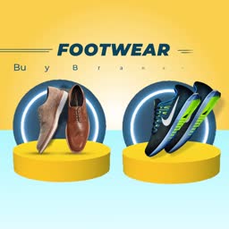 Footwear Collection Display Marketing Image For Facebook