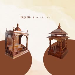 Exquisite Handcrafted Wooden Home Temples Template For X
