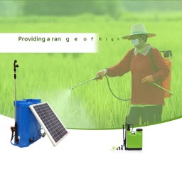 Solar Powered Agricultural Sprayer Flyer For Pinterest