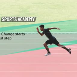 Sports Academy Running Motivation Marketing Image For Pinterest