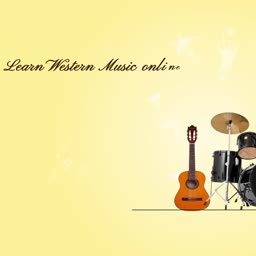 Learn Western Music Online Promotional Banner For Instagram