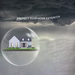 Home Exterior Protection Concept Marketing Image For Telegram