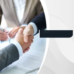 Professional Business Handshake Design For Telegram