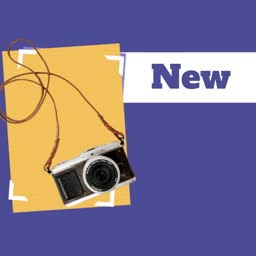 New Camera Announcement Advertisement For Facebook