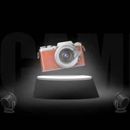 Camera Product Spotlight Display Template For X