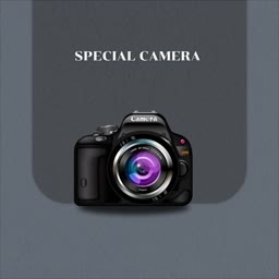 Special Camera Promotional Graphic Promotional Banner For Pinterest