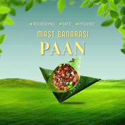 Mast Banarasi Paan Advertisement Template For Threads