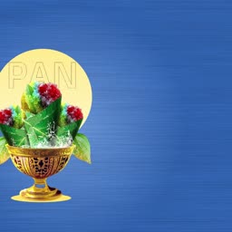 Traditional Indian Paan Dessert Template For Twitter