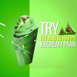 Try Our Unique Ice Cream Paan Marketing Image For Telegram