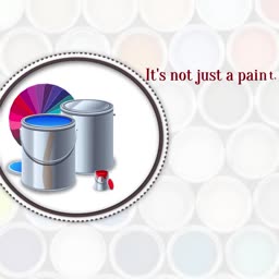 It's Not Just A Paint Illustration Template For X