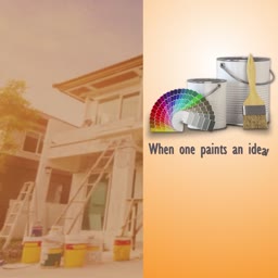 Home Renovation And Paint Color Selection Creative Design For LinkedIn