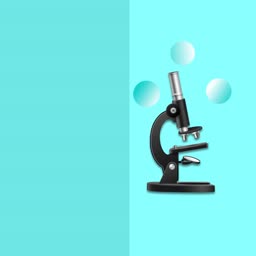 Modern Scientific Microscope Illustration Image For Twitter
