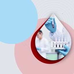 Medical Blood Testing Laboratory Social Media Post For LinkedIn
