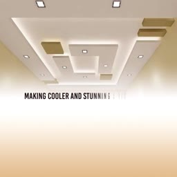 Modern False Ceiling Design Branding Post For WhatsApp