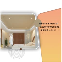 Professional Interior Design And Labour Services Artwork For X
