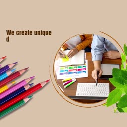 Creative Design Studio Services Flyer For LinkedIn