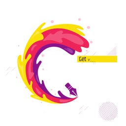 Creative Writing Splash Design Artwork For Instagram